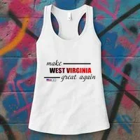 Make West Virginia Great Again Women's Tank Top thumb 3