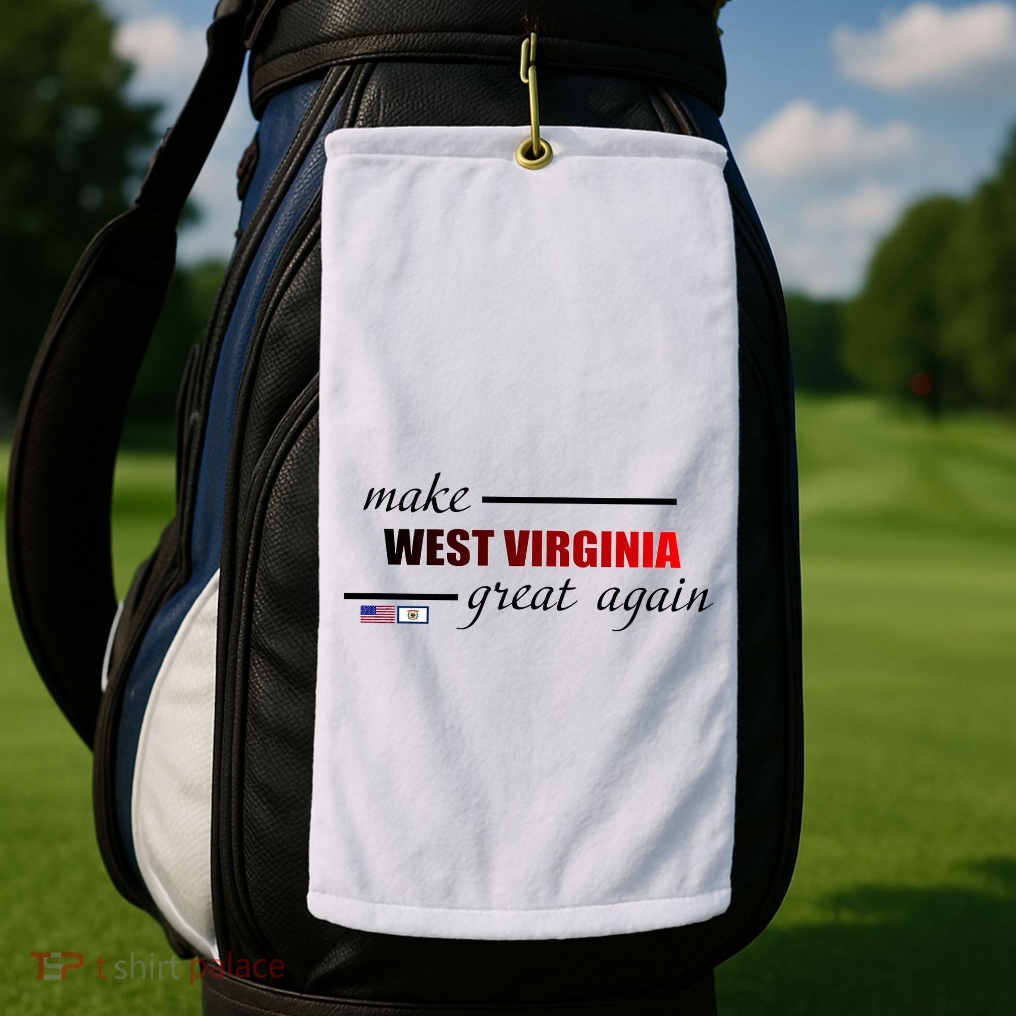 Make West Virginia Great Again Golf Towel
