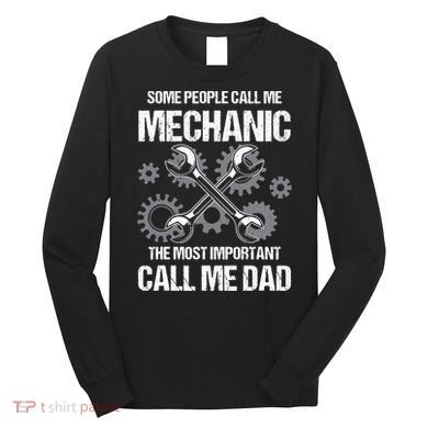 Mechanic Work Vintage Mechanic Tools Long Sleeve Shirt
