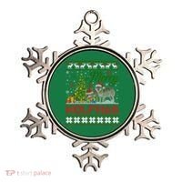 Merry Wolfmas Wolf Christmas Tree Funny Animal Lovers Xmas Ornament thumb 0