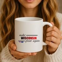 Make West Wisconsin Great Again Coffee Mug thumb 3