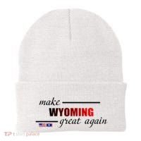 Make West Wyoming Great Again Beanie thumb 0