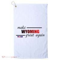 Make West Wyoming Great Again Golf Towel thumb 0