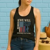 Memorial We Will Never Forget Women's Tank Top thumb 2
