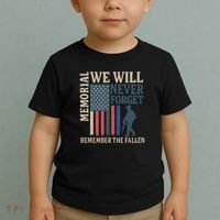 Memorial We Will Never Forget Toddler T-Shirt thumb 2