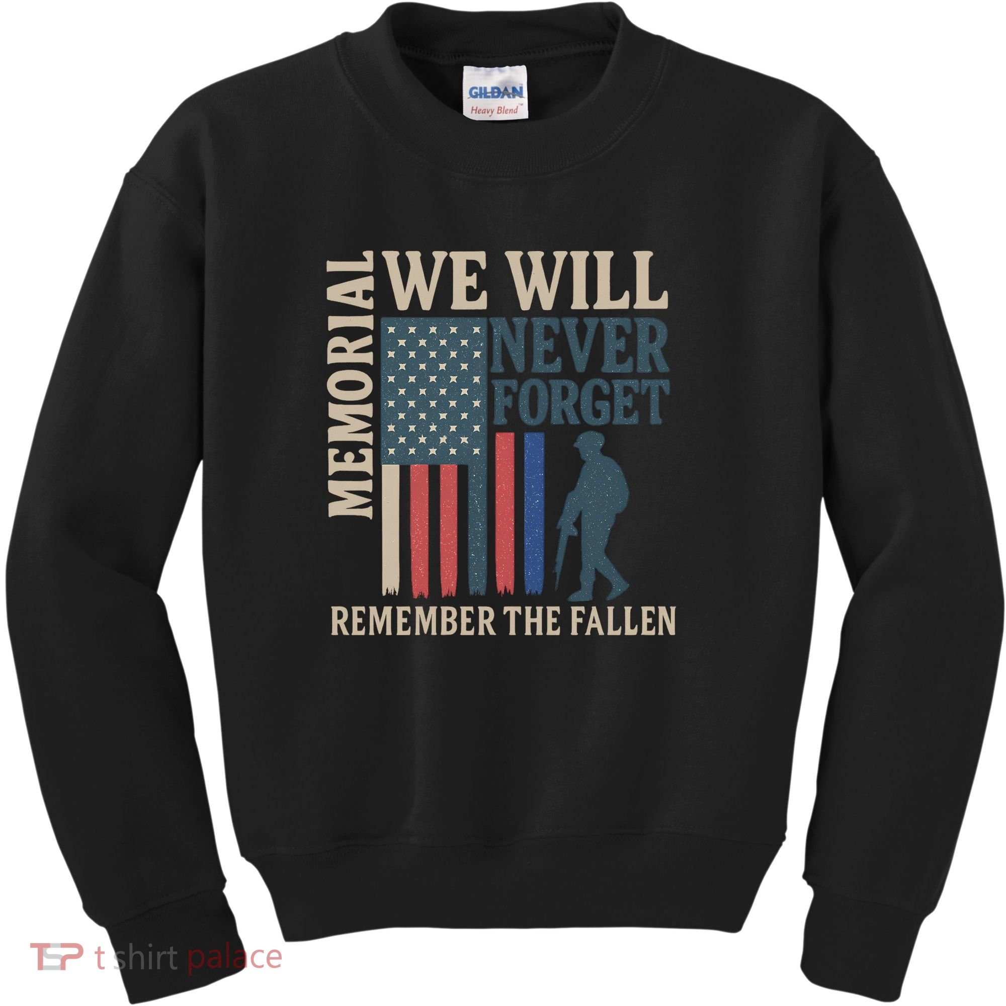 Memorial We Will Never Forget Kids Sweatshirt