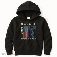 Memorial We Will Never Forget Kids Hoodie thumb 0