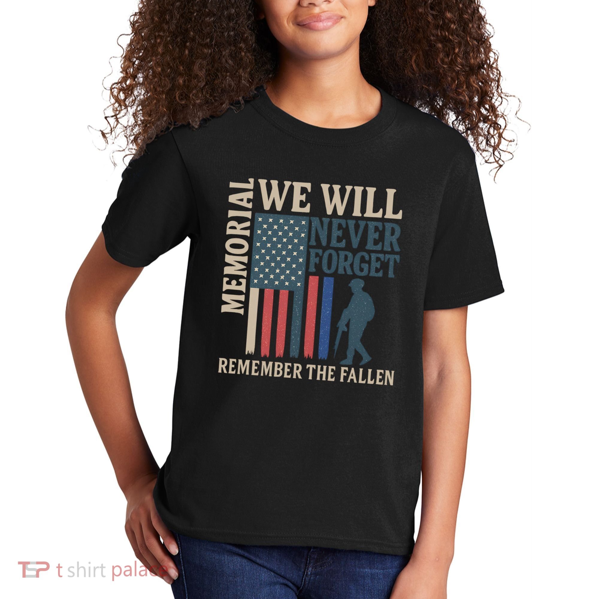 Memorial We Will Never Forget Kids T-Shirt