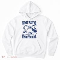 Mamono World Women Want Me Fish Fear Me Hoodie thumb 0