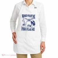 Mamono World Women Want Me Fish Fear Me Apron thumb 2