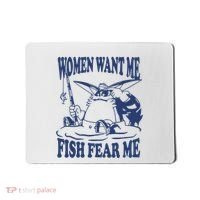 Mamono World Women Want Me Fish Fear Me Mousepad thumb 0