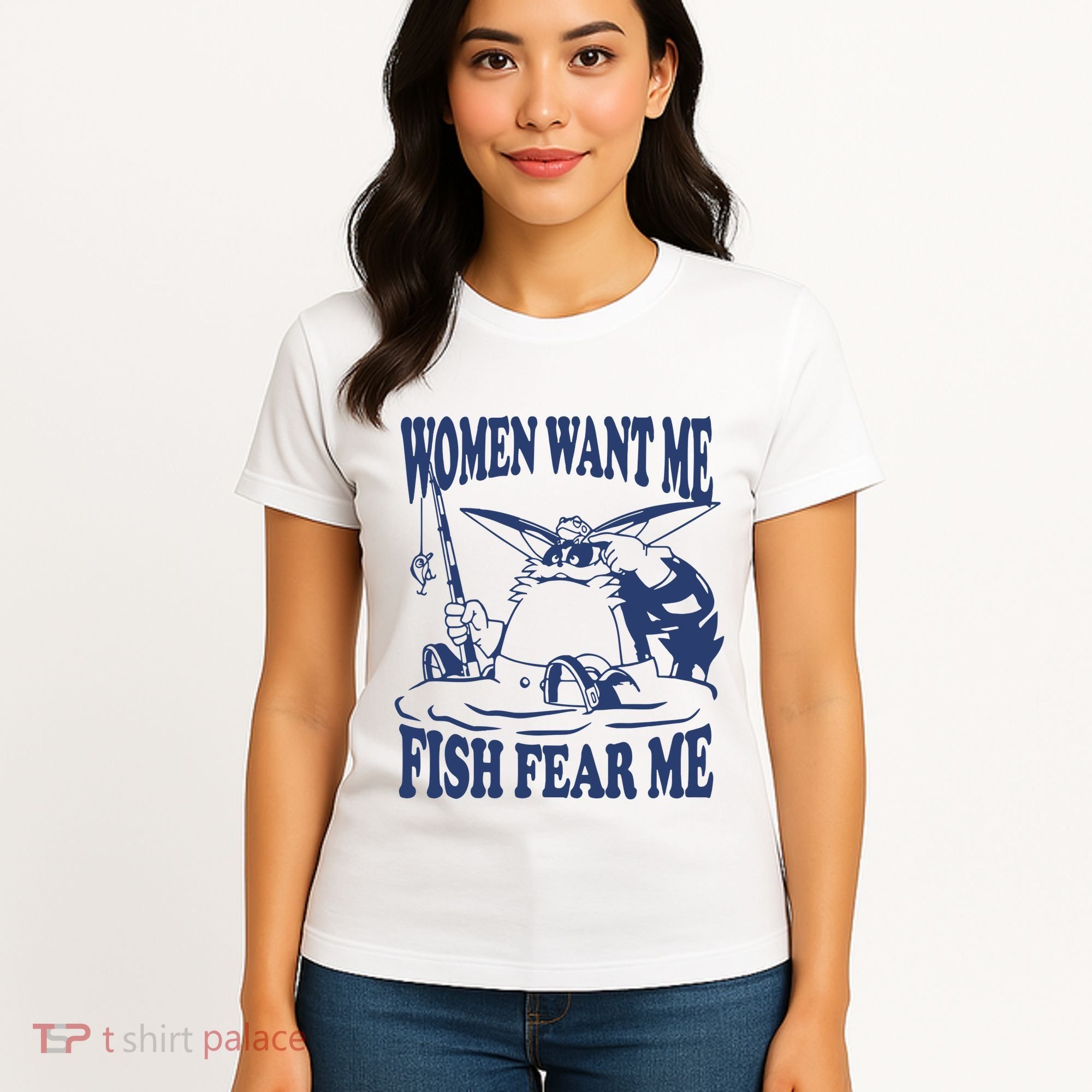 Mamono World Women Want Me Fish Fear Me Women's T-Shirt