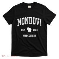 Mondovi Wisconsin Wi Vintage Athletic Sports T-Shirt thumb 0