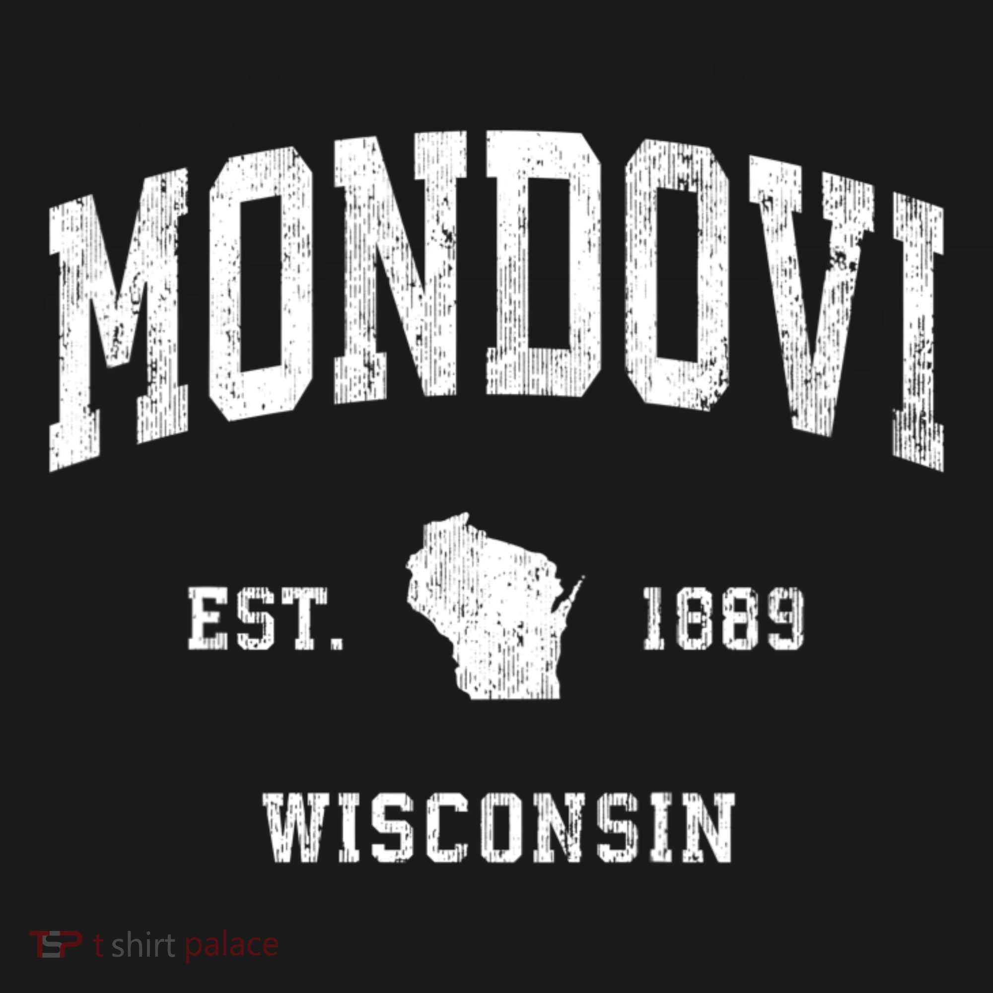 Mondovi Wisconsin Wi Vintage Athletic Sports T-Shirt