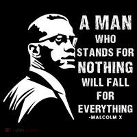 Malcolm X A Man Who Stands For Nothing Will Fall For Black History Month Coffee Mug thumb 5