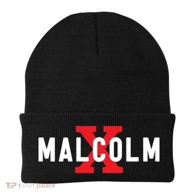 Malcolm X Black History Beanie