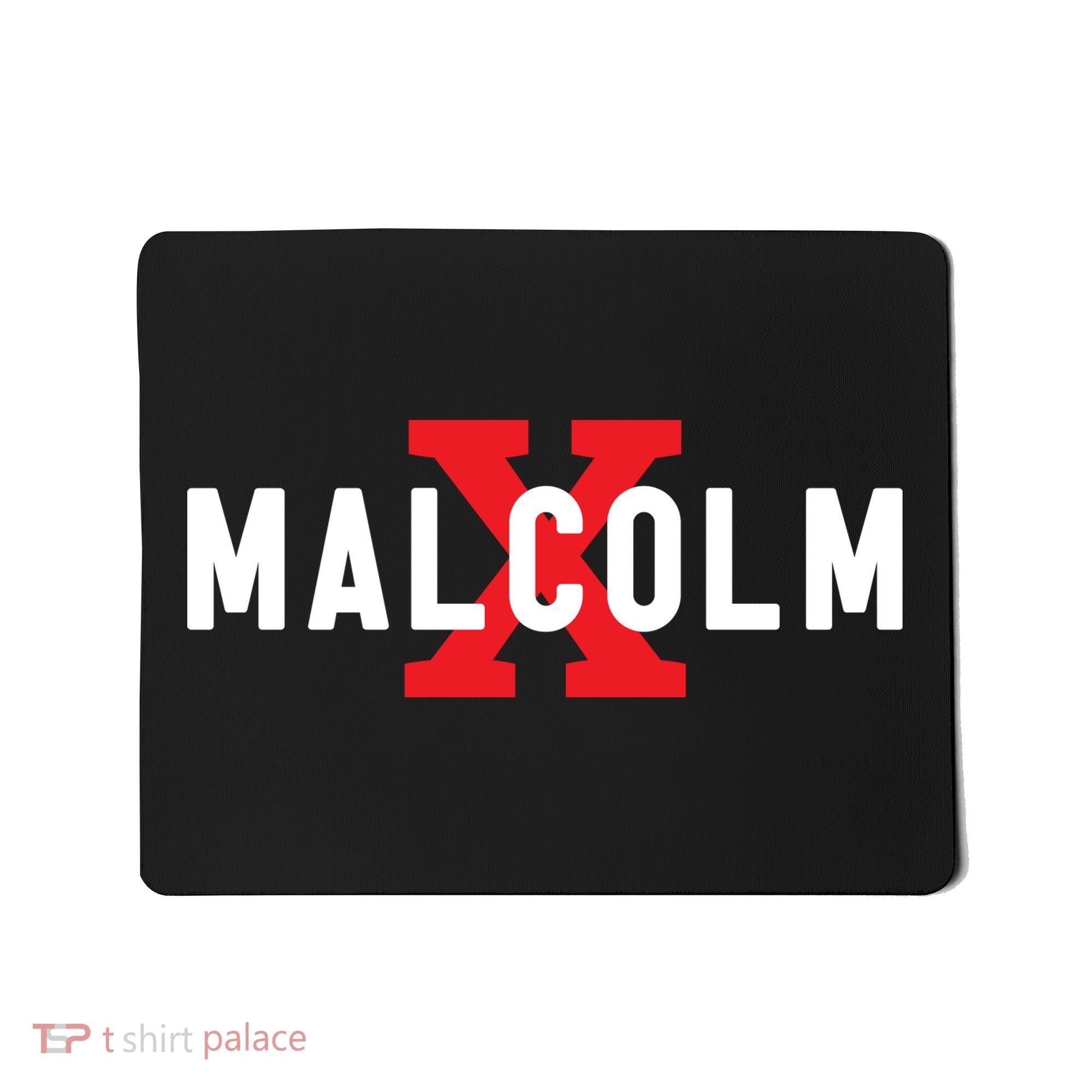 Malcolm X Black History Mousepad