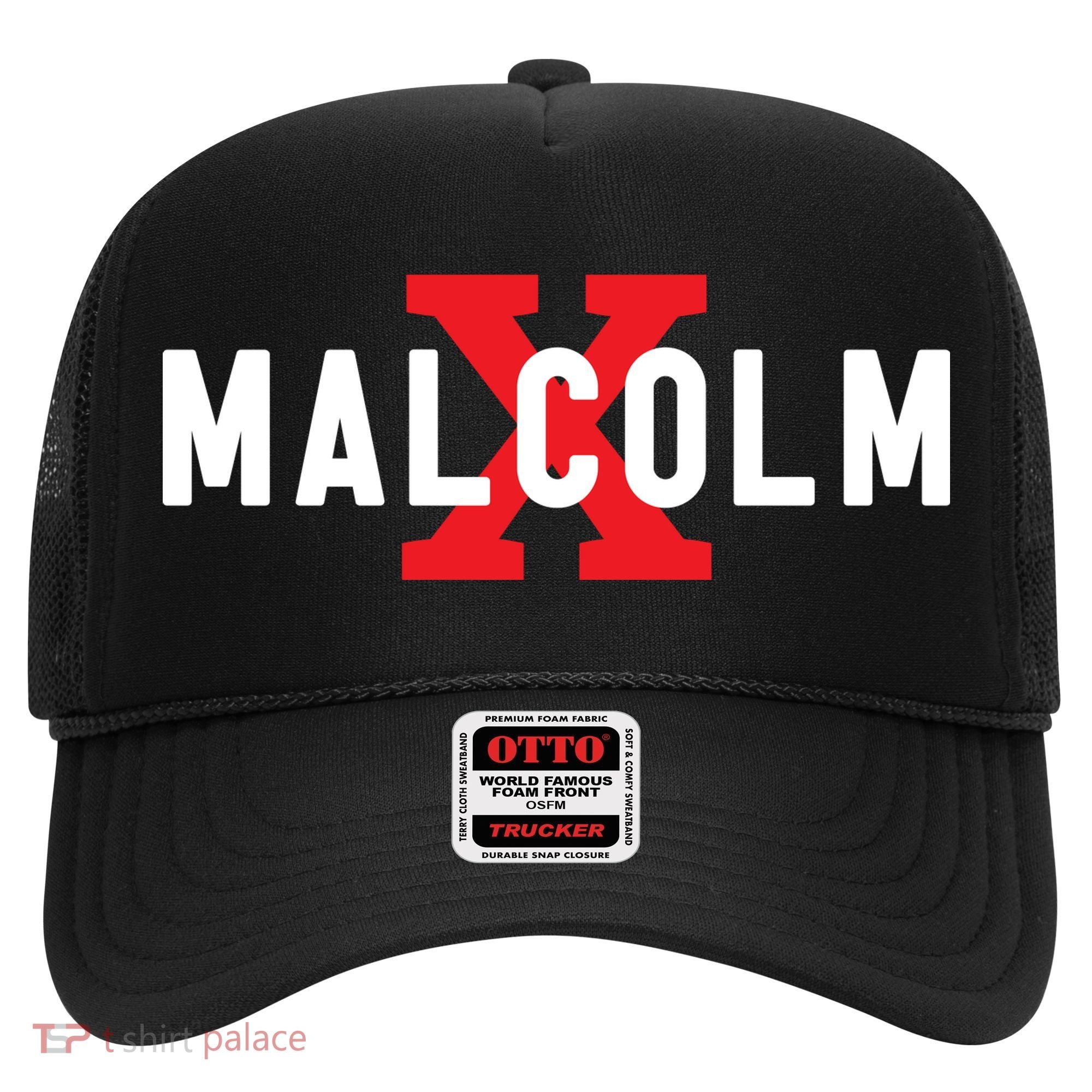 Malcolm X Black History Hat