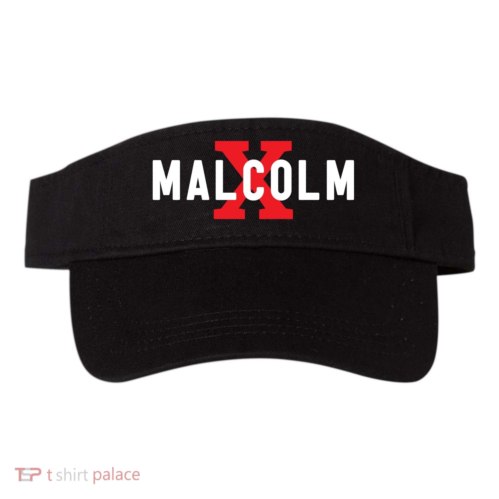 Malcolm X Black History Visor
