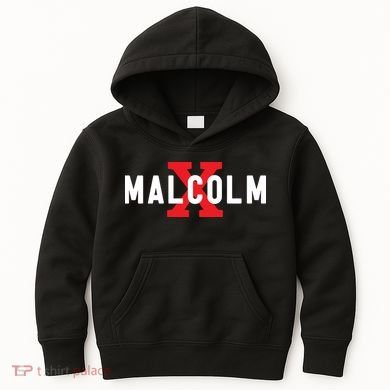 Malcolm X Black History Kids Hoodie