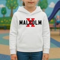 Malcolm X Civil Rights Movement America Usa Kids Hoodie thumb 3