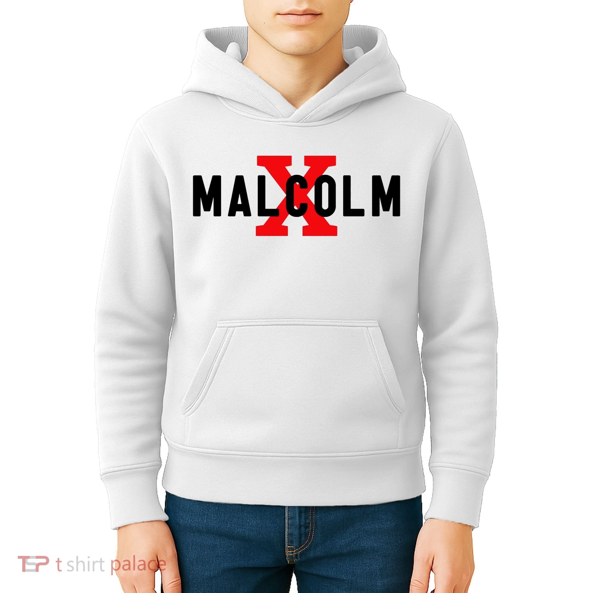Malcolm X Civil Rights Movement America Usa Kids Hoodie
