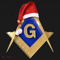 Masonic Xmas Christmas SantaS Hat Freemason Gift Pajama Set thumb 2