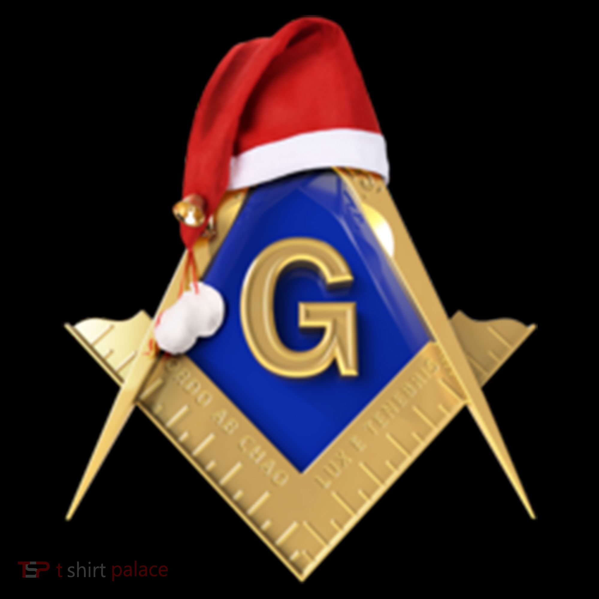 Masonic Xmas Christmas SantaS Hat Freemason Gift Women's Hoodie