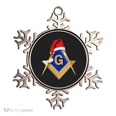 Masonic Xmas Christmas SantaS Hat Freemason Gift Ornament