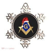 Masonic Xmas Christmas SantaS Hat Freemason Gift Ornament thumb 0