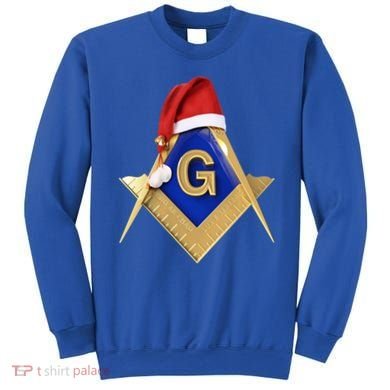 Masonic Xmas Christmas SantaS Hat Freemason Gift Sweatshirt