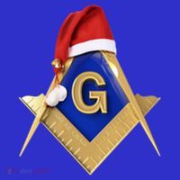 Masonic Xmas Christmas SantaS Hat Freemason Gift Mousepad thumb 1