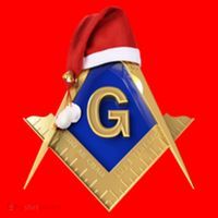 Masonic Xmas Christmas SantaS Hat Freemason Gift Santa Hat thumb 1