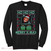 Merry XMas Football Ugly Christmas Sweater Sweatshirt thumb 0