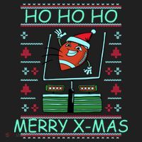 Merry XMas Football Ugly Christmas Sweater Beanie thumb 2