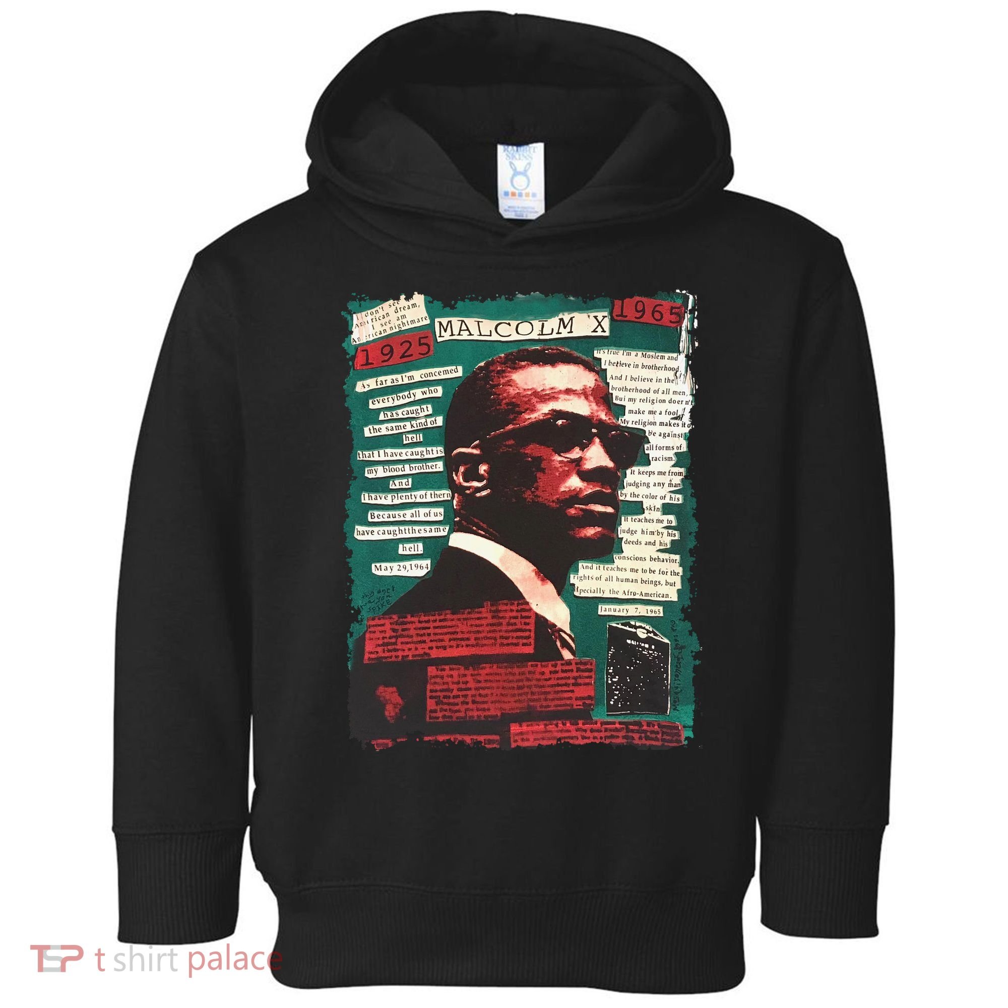 Malcolm X Lover Toddler Hoodie