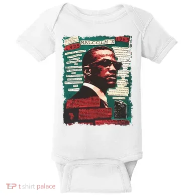 Malcolm X Lover Baby Bodysuit