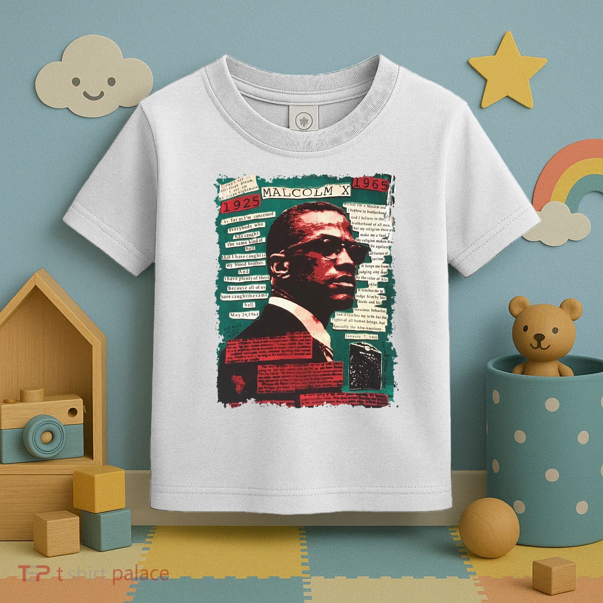 Malcolm X Lover Toddler T-Shirt