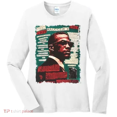 Malcolm X Lover Women's Long Sleeve Shirt