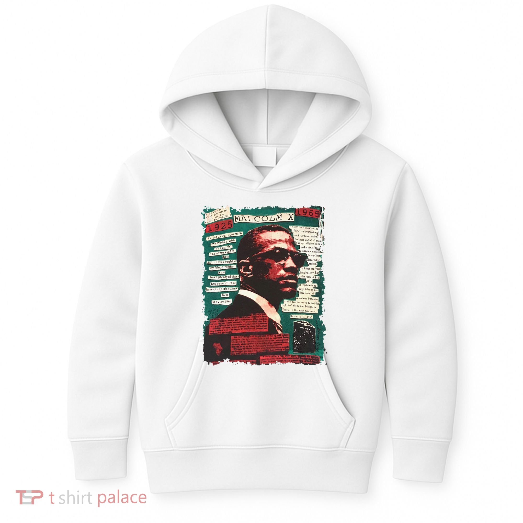 Malcolm X Lover Kids Hoodie
