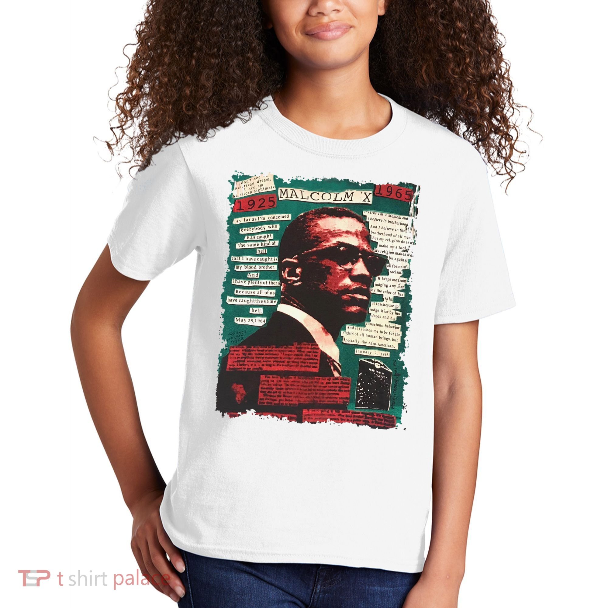 Malcolm X Lover Kids T-Shirt