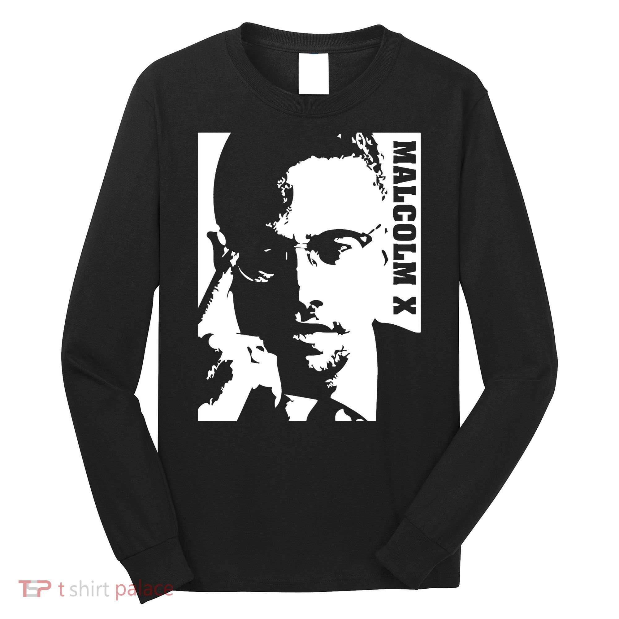 Malcolm X Long Sleeve Shirt