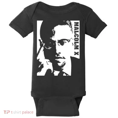 Malcolm X Baby Bodysuit
