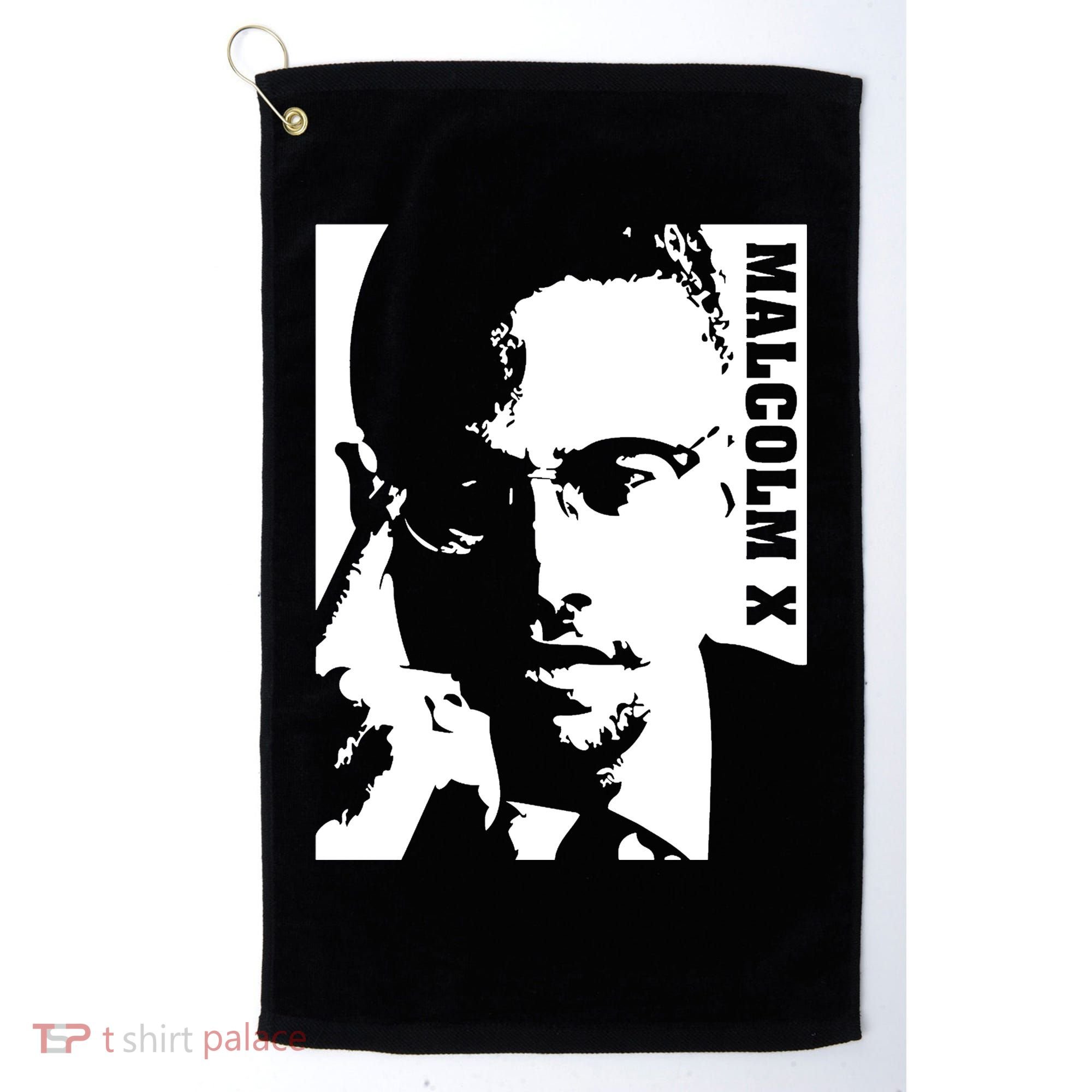 Malcolm X Golf Towel