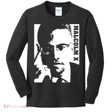 Malcolm X Kids Long Sleeve Shirt