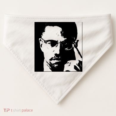 Malcolm X USA-Made Doggie Bandana