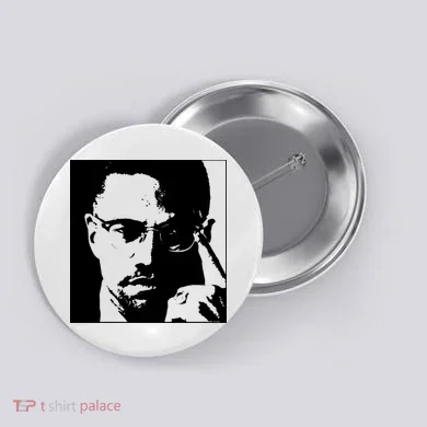 Malcolm X Button