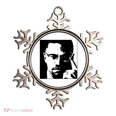 Malcolm X Ornament