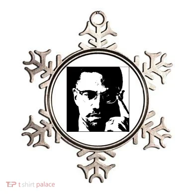 Malcolm X Ornament