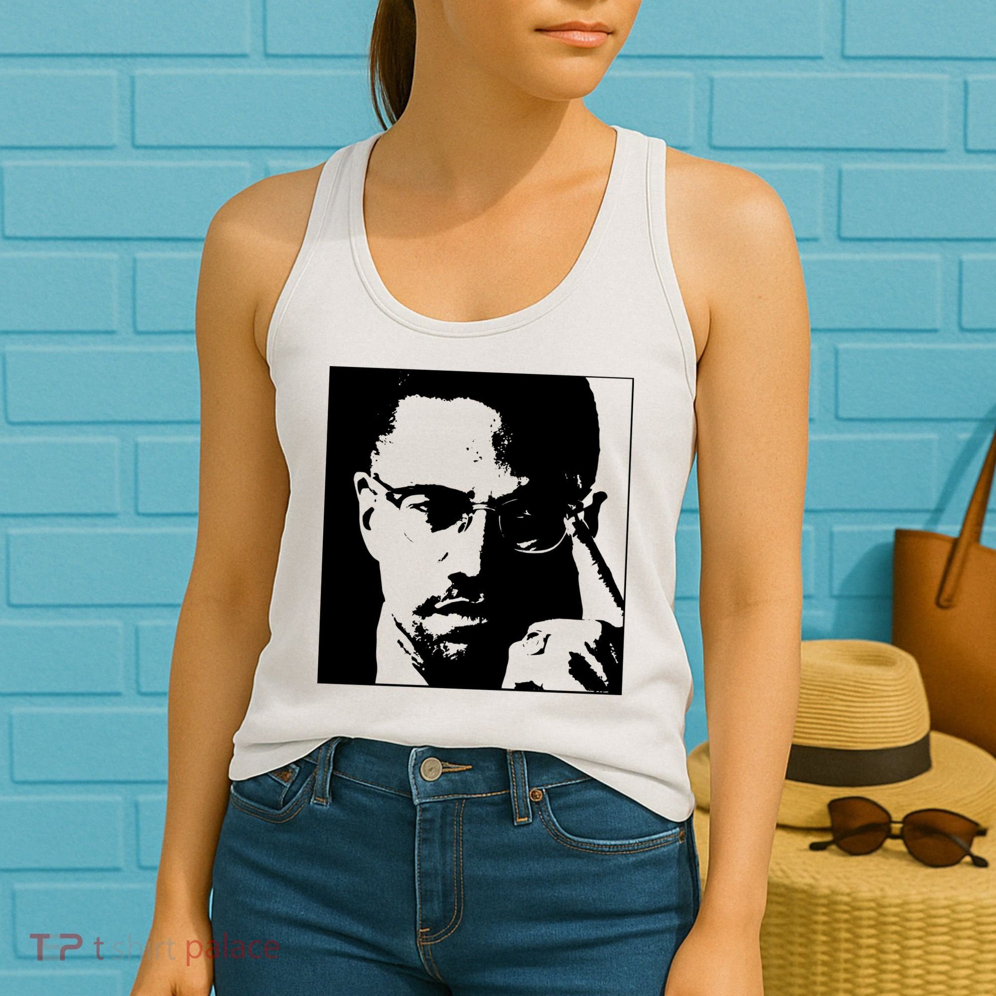Malcolm X Women's Tank Top